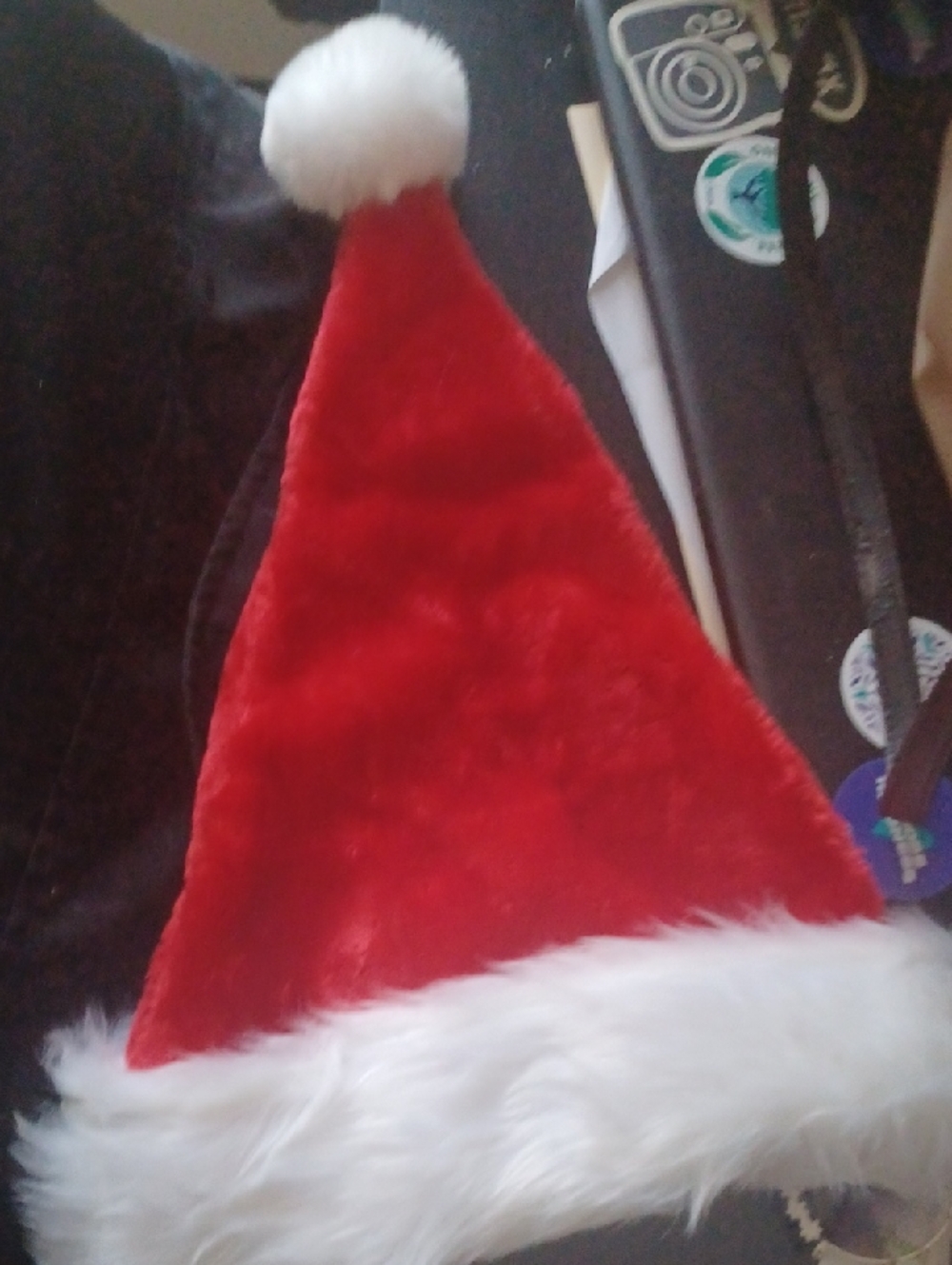 Classic Red and White Santa Hat